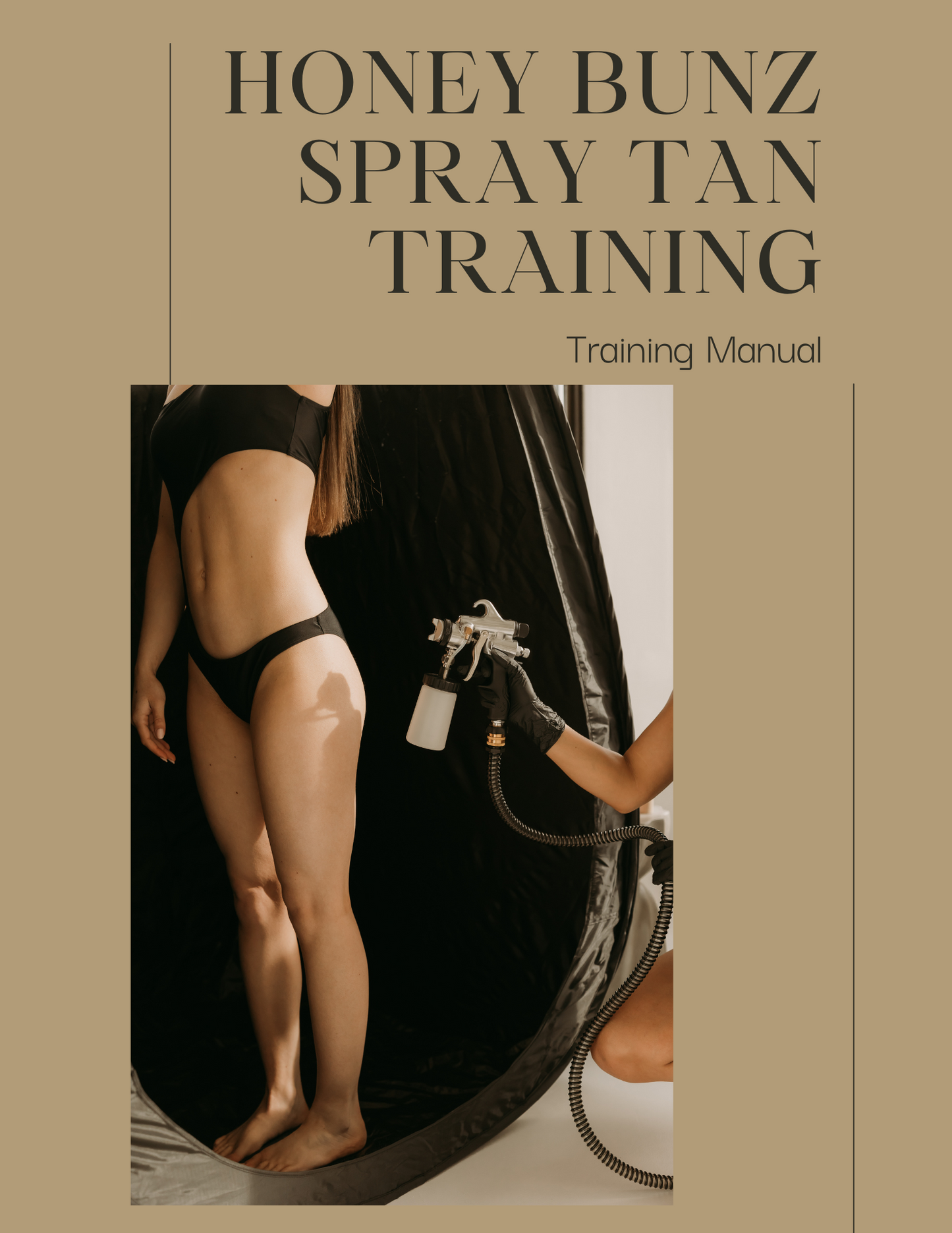 Honey Bunz Spray Tan Training Handbook - Digital Download